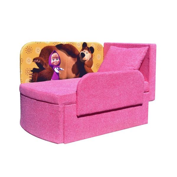 Дитяий диван з бортиком “Крісті” - тканина Багіра 136100 фото